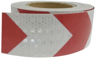 Goodace Reflective Tape 5cmx5m White/Black 5 cm x 5 m White, red Reflective Tape
