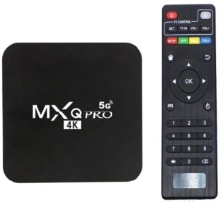 MXQ Pro 5G Android 12.1  Box 4g+64G TV Remote Controller