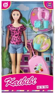 Kaibibi Doll 30cm Go to Trip Play Set including Accessories Role Play Toy