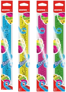 Kores Elastik Flexible Ruler Ruler