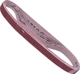 Tork Craft 5 Piece - Powerfile Sanding Belt - 13mm x 457mm - 80 Grit Alumina-zirconia Sandpaper