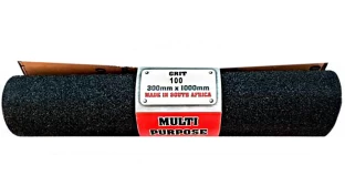 SECURADEAL Abrasive Sand Paper Roll DIY Grit 100 - 1mt x 300mm Chromium(Iii) Oxide Sandpaper