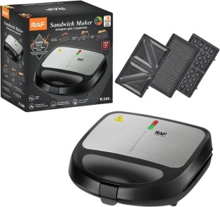 Raf Raf 3 in 1 Sandwich Maker Electric Toast