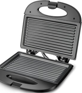 Generic Non Stick Coated Sandwich Maker 2 Slice Electric Toast