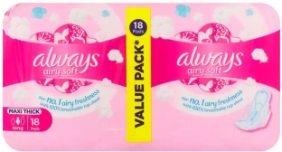 Always Airy Soft Maxisize Sanitary Pad