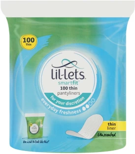 Lil-Lets Pantyliners Unscented Regularsize Pantyliner