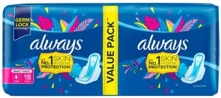 Always Maxi Duo Sanitart Pads Maxisize Sanitary Pad