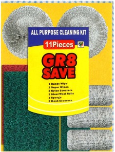 Gr8 All Purpose Cleaning Kit Scrub Pad