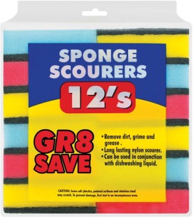 Gr8 Save Sponge Scoures Sponge Wipe