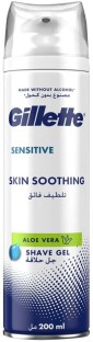 Gillette Gel, Sensitive Soothing Bottle for  Men