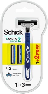 Schick Exacta 2 Sensitive Kit1+2 Men & Women