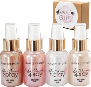 Glam it up girl Radiant Glow Shimmer Spray