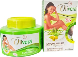 olivera CREAM 300ML & CLARIFYING SOAP 190G