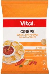 Vital Crisps Sweet Spicy Pepper Salsa