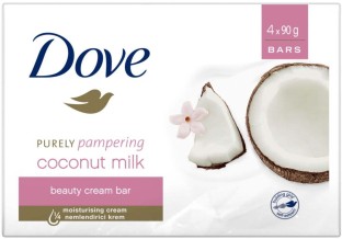 Dove Coconut Milk Beauty Cream Bar Purely Pampering