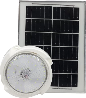 AIYI AY399-025 100W Solar Ceiling Light with Remote, Solar Light Set