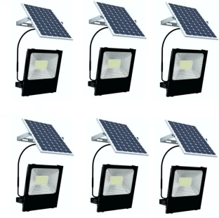 Fonkiss 20W LED High Quality Flood light Solar Light Set
