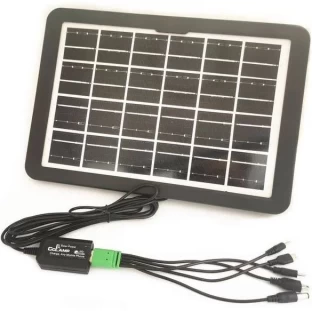 Solarfirst 15W SOLAR PANEL WITH BUILT-IN USB PHONE CHARGER AND EXTRA LIGHT Solar Panel