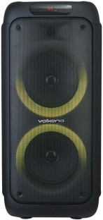 Volkano Helios Series Dual 8" Party Speaker Bluetooth Home Audio Speaker Stereo
