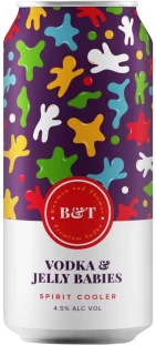 B&T Premium Vodka $ Jelly Babies Sprit Cooler