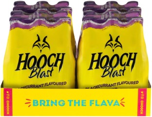 Hooch Blackcurrant Flavoured Spritzer Sprit Cooler