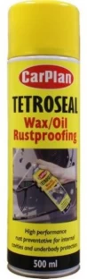 Carplan Tetroseal Wax Oil Clear Aerosol Matte Flammable Spray Paints