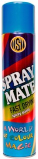 Spraymate Electric Blue Matte Spray Paints