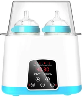 Generic Baby Bottle Warmer, Bottle Steam Sterilizer 5-in-1 - 2 Slots