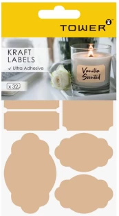 Turrim Kraft Self Adhesive Paper Label