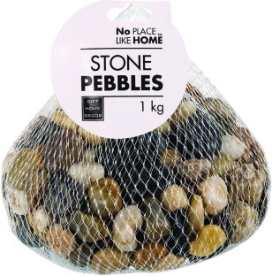NO PLACE LIKE HOME CL-019-071600 Regular Oval Rock Pebbles