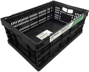 Plastic Collapsible crate Storage Basket