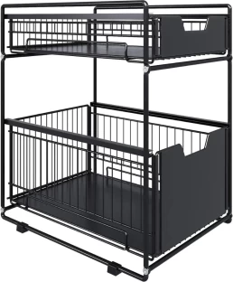 Decorum & Co Multifunctional Storage Rack Pullout Organizers