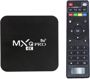 TV BOX MXQ Pro 5G Android 11.1 TV Box 2024 Upgraded Ram 2GB ROM 8GB Android Smart Box H.265 HD 3D Dual Band 2.4G/5.8G WiFi Quad Core Smart Home Media Player Streaming Box