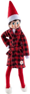 The Elf on the Shelf Claus Couture - Cozy Robe and Slippers  - Small, Medium