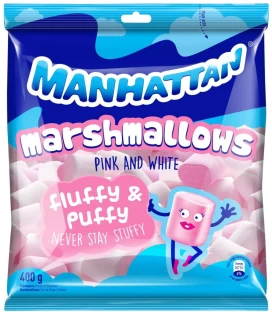 Manhattan Fluffy and Puffy Assorted Marshmallow