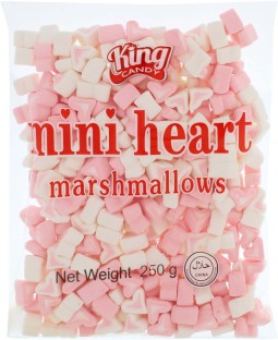 King Candy Mini Heart Assorted Marshmallow