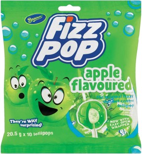 Beacon Fizz Pop Apple Lollipop