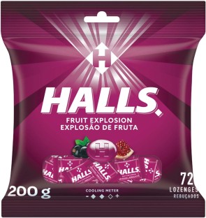 Hall's Lozenges Bag Fruit Mouth Freshener