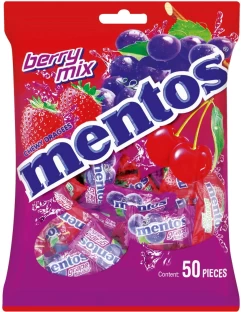 Mentos Chewy Dragees Berry Sweets