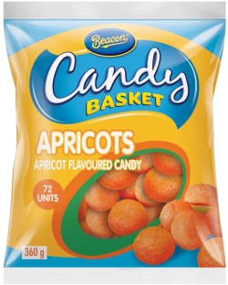 Beacon Candy Basket Apricot Sweets