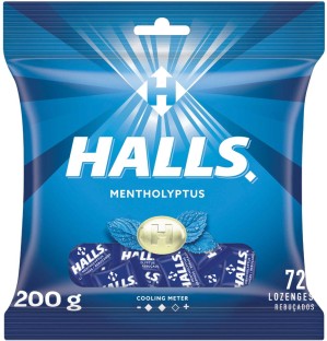 Hall's Lozenges Bag Mentholyptus Mouth Freshener