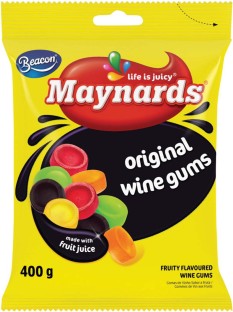 Maynards Maynards Wine Gums Fruity Bubblegum