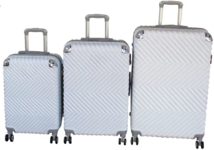 SMTE ABS Hardside Spinner Wheel Luggage Set 4 Wheels - 28 inch