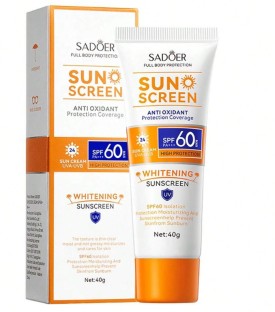 SADOER Sunscreen - SPF 60 PA+++ Suncreen