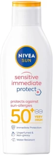 Nivea Sunscreen - SPF 50 Sensitive Immediate Protect Sun Lotion