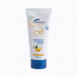 portia m Sunscreen - SPF 50 Marula Oil Sunscreen Lotion SPF50