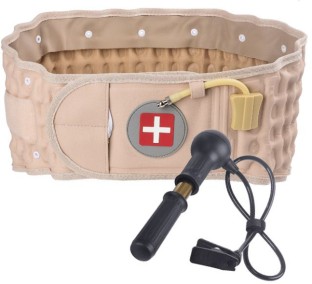 HOME GYM Lumbar Support Decompression Belt For Back Pain Relief Back / Lumbar Support For  Sports