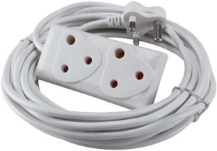 Sastro Extension Cord With A Two-Way Multi-Plug Extension Lead 2  Socket Extension Boards