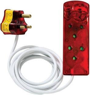 Ellies High Surge Extension Lead 4  Socket Extension Boards