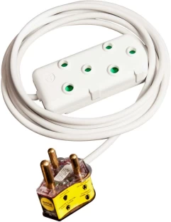 Powerworx Surge Extension Cord 2  Socket Extension Boards